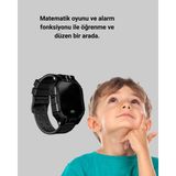 sbodurhome S10 Siyah Çocuk Takip Saati Güvenli Alan Uyarısı ve Sesli Mesaj - Renkli - Standart