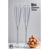 sbodurhome Sciacca Mini Çırpıcı Çelik 2 Adet - Çok Renkli - Standart