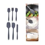 sbodurhome Silikon Spatula ve Fırça Seti - Çok Renkli