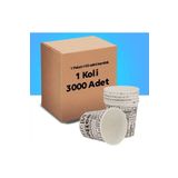 SBS 7 Oz Vending Karton Bardak 3000 Adet –3.7gr Otomat Kahve Makinesi Uyumlu Tek Kullanımlık