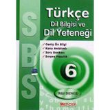 Sbs Türkçe Dil Bilgisi Ve Dil Yeteneği 6. Sınıf (Geniş Ön Bilgi, Konu Anlatımlı, Soru Bankası, Sınava Hazırlık)