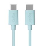 SBS Type-C To Type-C Açık Yeşil 1.5 m 60 W Şarj Kablosu