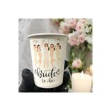 SBStrend Bekarlığa Veda-Bride To Be temalı Tek kullanımlık 7 Oz 100 Adet Karton Bardak SBS100BTB2