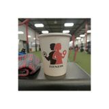 SBStrend FITNESS SPOR SALONU Temalı Tek kullanımlık 7 Oz 100 Adet Üreticiden Karton Bardak SBSF100