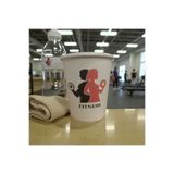 SBStrend FITNESS SPOR SALONU Temalı Tek kullanımlık 7 Oz 200 Adet Üreticiden Karton Bardak SBSF200
