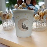 SBStrend Hoşgeldin Baby Tasarım Tek Kullanımlık 7 Oz 50 Adet Karton Bardak