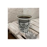 SBStrend Life Enjoy Tasarım Coffe Bardak Desenli Tek Kullanımlık 7 Oz 50 Adet Karton Bardak SBS100CB