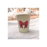 SBStrend Pembe kurdela-Doğumgünü -desenli Tek kullanımlık 7 Oz 200 Adet Karton Bardak SBS200KR