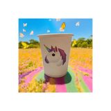 SBStrend unıcorn parti doğumgünü konseptli Tek kullanımlık 7 Oz 50 Adet Karton Bardak SBS500AT