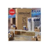 SBStrend YENİ ÜRÜN Üreticiden KALIN GRAMAJ 7 Oz 400 Adet Karton Bardak Akmaz Kokusuz Tek kullanımlık 1.kalite(170gr) SBStrend400