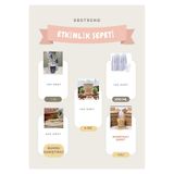 SBStrend *YENİ*HEDİYELİ-Üretici Koli Etkinlik Set 150’er,4oz 7oz Karton Bardak Set,Plastik Bardak,Karıştırıcı SBSos150