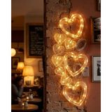 Sbusshop Dekoratif Kalp LED Neon Lamba Romantik Oda Balkon ve Masa Üstü Işığı - SB001M-48WEH7 - Çok Renkli