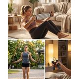 Sbusshop Evde Spor Seti Atlama Ipi El Güçlendirici ve Karın Aleti - SB001M-48VUO9 - Çok Renkli