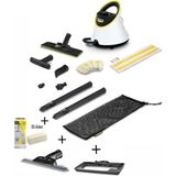 Sc 2 Deluxe Buharlı Temizlik Makinesi + Cam Temizleme Aparatı + Halı Başlığı + 15 Adet Mikrofiber