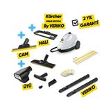 Sc 2 Easyfix Prime Buharlı Temizlik Makinesi By Verıko Edition, Ütü, Cam, Halı, Lavabo - Beyaz
