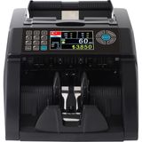 Sc 8520 Karışık Değer Sayım Sahte Kontrollü Para Sayma Makinesi - Siyah
