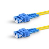SC-SC 15 Metre Single Mode Fiber Optik Patch Kablo Duplex Os2 2.0