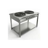 sc sonsesconcept Sc Sonses Concept Börek Pişirme Tezgah Ocağı, 2 Gözlü, Çift Yanışlı, Lpg Li , 140X70X85