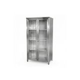 sc sonsesconcept Sc Sonses Concept İlaç Ve Malzeme Dolabı, Paslanmaz, Camlı Ve Kilitli, Tıbbi Depolama, 90X41X180