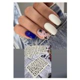 SCA KOZMETİK Yıldız Desenli Tırnak Dövmesi Tırnak Tattoo Nail Art Tırnak Sticker