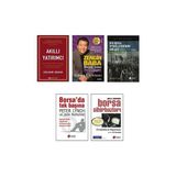 Scala Yayıncılık Akıllı Yatırımcı + Borsada Tek Başına + Borsa Sihirbazları + Bir Borsa Spekülatörünün + Zengin Baba Yoksul Baba / 5 Kitap Set