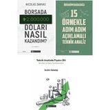 Scala Yayıncılık Borsada Iki Milyon Dolari Nasil Kazandim +15 Ornekle Adim Adim Aciklamali Teknik Analiz + Teknik Analiz Fiyatin Dili=(3 Kitap)
