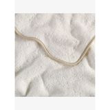 Scallop %100 Pamuk Havlu 2/80x150 cm Ecru+Desert Sand