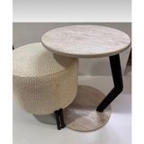 Scandi Puf Traverten Mdf 18 mm C Serhpa Takım - Bej