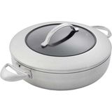 Scanpan Ctx Kapaklı Şef Tavası, Optimum Isı Dağılımı, Patentli Yapışmaz Yüzey 28 cm
