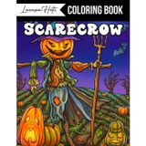 Scarecrow Coloring Book: Charming Farmyard Guardians and Rustic Designs