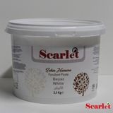 Scarlet Şeker Hamuru Beyaz 2,5kg - 1 Adet