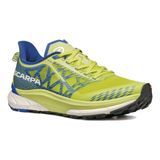 Scarpa Golden Gate 2 ATR Erkek Koşu Ayakkabısı Acid Lime - Deep Blue - 41