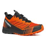 Scarpa Ribelle Run Azure Orange Fluo Black Koşu Erkek Spor Ayakkabısı