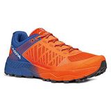 Scarpa Spin Ultra erkek koşu ayakkabısı, Turuncu Fluo Galaxy Blue Ars6 Velox Max Lb, 44 EU