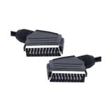 Scart 1.2 Metre 8MM Tırnaklı Tv Scart Kablo