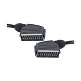 Scart Scart Kablo Sıyah 7 Mm 1.2 Metre Posetlı (K0)