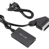 Scart To Hdmi 1080p AV Video Çevirici Dönüştürücü Adaptör