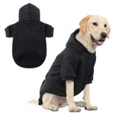 SCENEREAL Küçük Orta Büyük Boy Köpekler için Köpek Kapüşonlu Kazaklar, Şapka ve Cepli Polar Köpek Kazak, Yumuşak Pamuklu Soğuk Kış Tüm Hava Koşullarına Uygun Köpek Giysileri S ila XL Boy Köpekler