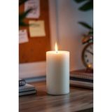 Scented Candle El Işçiliği Hand Made Kütük Silindir Mum Krem Renk 5 cm Genişlik 10 cm Uzunluk Kahve Aroması Kokulu - 10 cm Kahve - Krem - Bej