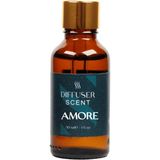 Scentfume Amore 30 ml Difüzör Esansı Oda Kokusu, Aromaterapi Yağı, İmza Koku Esansiyel %100 Doğal Yağ Aromaterapi Meditasyon