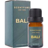 Scentfume Bali 10 ml Difüzör Esansı, Oda Kokusu, Aromaterapi Yağı, İmza Koku Esansiyel %100 Doğal Yağ Aromaterapi Meditasyon