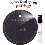 Scentfume Black Koku Kartı - Araç Kokusu - Oto Kokusu - Asmalı Koku