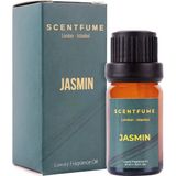 Scentfume Jasmin 10 ml Difüzör Esansı, Oda Kokusu, Aromaterapi Yağı, İmza Koku Esansiyel %100 Doğal Yağ Aromaterapi Meditasyon