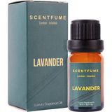 Scentfume Lavander 10 ml Difüzör Esansı, Oda Kokusu, Aromaterapi Yağı, İmza Koku Esansiyel %100 Doğal Yağ Aromaterapi Meditasyon
