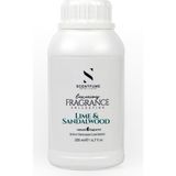 Scentfume Lime & Sandalwood Koku Makinesi Kartuşu, Koku Makinesi Parfümü, Aromatik Koku Kartuşu, Difüzör Esansı, İmza Koku Esansiyel Yağ - 5000 ml