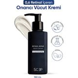 SCEP %0.6 Onarıcı Retinol Vücut Kremi 150 ml Tüm Cilt Tipleri İçin Etkili Onarıcı Bakım