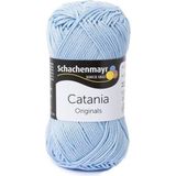 Schachenmayr Catania Pamuk Amigurumi El Örgü Ipi Ipliği Yünü - 173 Mavi