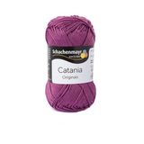 Schachenmayr Catania Pamuk Amigurumi El Örgü Ipi Ipliği Yünü - 240 Mürdüm