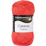 Schachenmayr Catania Pamuk Amigurumi El Örgü Ipi Ipliği Yünü - 252 Kırmızı