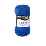 Schachenmayr Catania Pamuk Amigurumi El Örgü Ipi Ipliği Yünü - 261 Mavi
